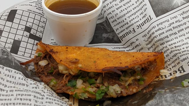 Birria Taco.