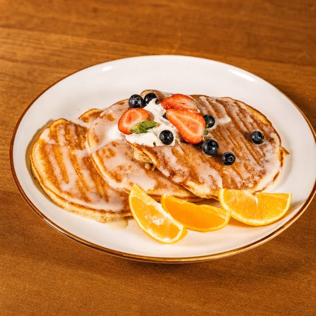 Tres Leches Pancakes.