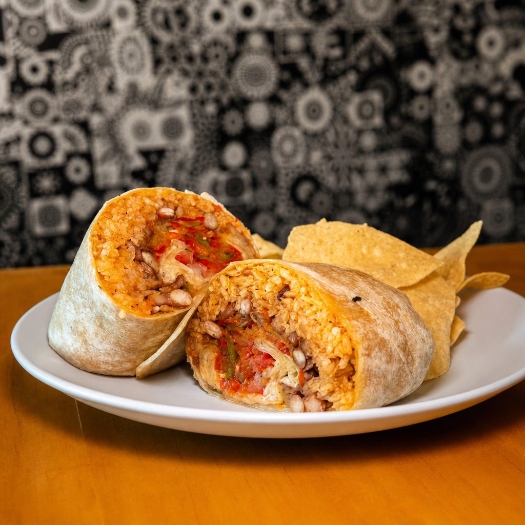 Veggie Burrito.