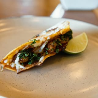 AnchoChile Shrimp Taco